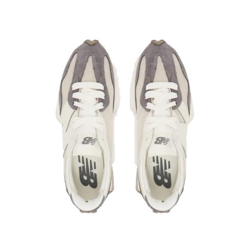 Zapatilla casual para hombre - New Balance - U327LND - beis/gris - Vista superior