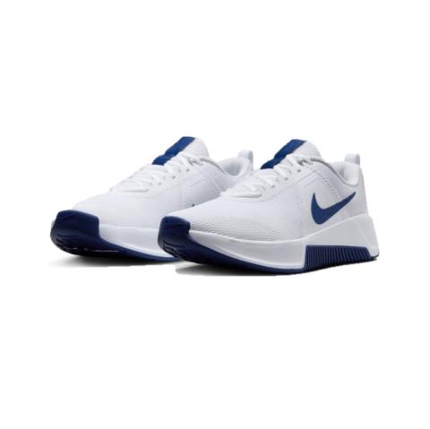 Zapatillas de entrenamiento Nike MC Trainer 3 para hombre, modelo FQ1831-103, en blanco y azul, con estabilidad y amortiguación para mayor rendimiento