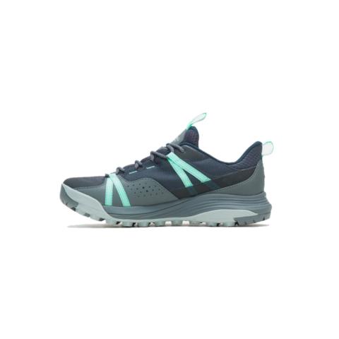 Merrell Siren 4 GTX perfil interior, con refuerzos y ajuste anatómico.