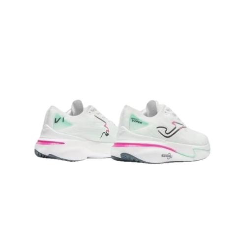 Zapatilla de running para mujer - Joma Strorm Viper - RVIPLS2602 - Blanco/verde-rosa