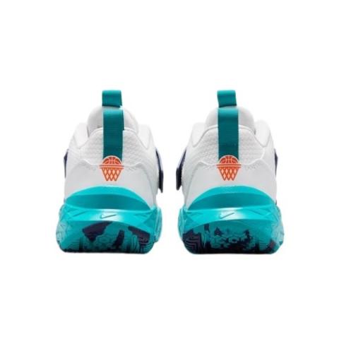 Zapatilla baloncesto niño - Nike Team Hustle D 12 JR - HF6279-107 - Vista trasera