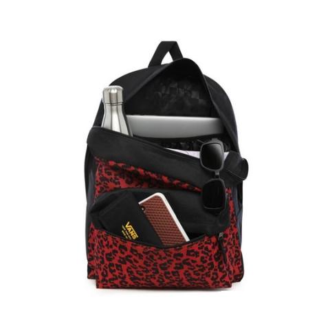 Mochila Vans Realm RojoNegro VN0A3UI6UY11 Ferrer Sport Tienda