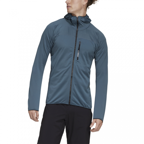 Chaqueta polar - Hombre - Adidas TERREX TraceRocker Hooded - FJ5954 |  ferrersport.com | Tienda online de deportes