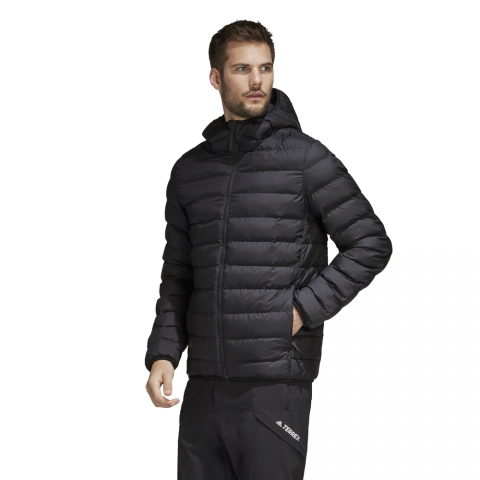 Chaqueta de Senderismo adidas Tr Fl Wind H Hombre Negro