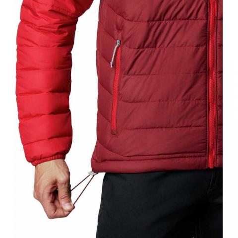 Chaqueta - Hombre - Columbia Powder Lite Granate-Rojo/Morado - 1693931 666