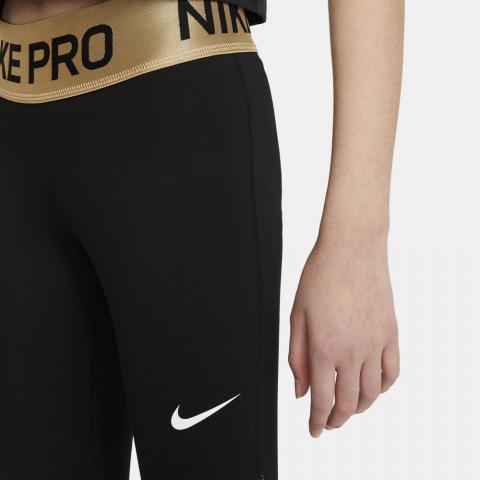 Mallas nike pro hombre dorados deals
