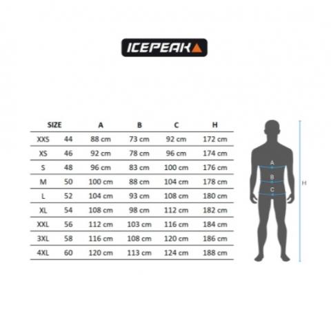Abrigo de esquí - Hombre - Icepeak Fielding - 56110510 350 |  ferrersport.com | Tienda online de deportes