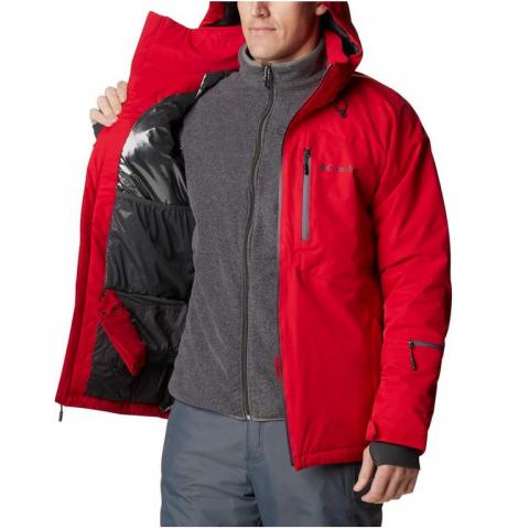 Chaqueta discount columbia roja