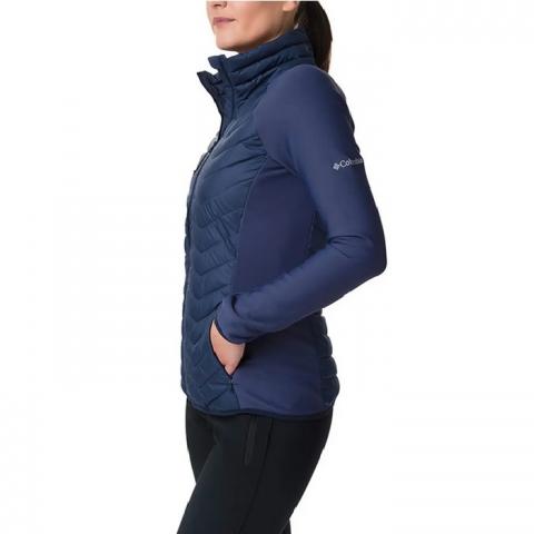 Chaqueta polar online azul marino mujer