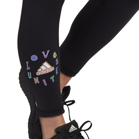 Mallas para mujer adidas Love Unites Believe This Graphic HB4781 Ferrer Sport Tienda online de deportes