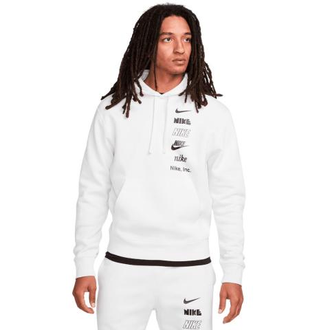 Sudaderas nike hombre blancas deals
