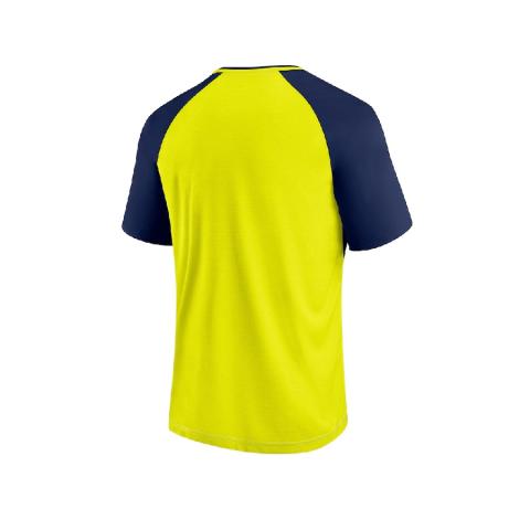 camiseta-adulto-joma-academy IV-amarillo-flúor-marino-img1