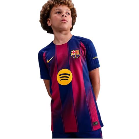 Camiseta para niño - Nike FC Barcelona Stadium Home 2025/26 – Ref: HJ5287‑456 - Granate/Azul