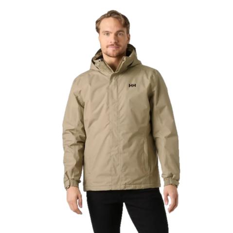Chaqueta impermeable térmica para hombre - Helly Hansen Dubliner Insulated - 53117-757 - Beige