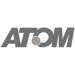 ATOM logo b/n