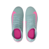 Nike Superfly 10 Club FG/MG niño verde/rosa – parte superior con ajuste tipo calcetín Dynamic Fit.