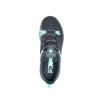Merrell Siren 4 GTX vista superior, con cordones, lengüeta y plantilla ergonómica.